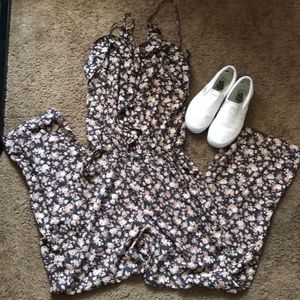 Floral pants jumpsuit